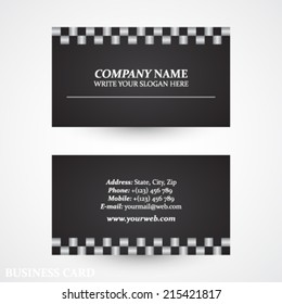 creative elegant business card