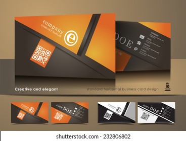 Creative and elegant business card design