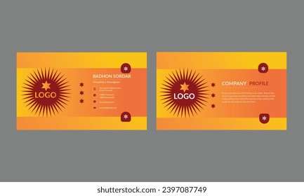 Creative ,  elegant business card design template for business, modern profesional buisness name card, 