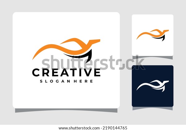 Creative Elegant Car Sport Logo Template\
Design Inspiration