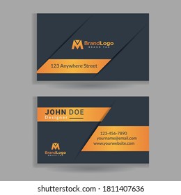Creative and Elegant Clean Vector Business Card Template For Personal and commercial
