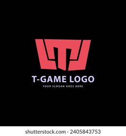 Emblema vectorial de letras creativas y elegantes