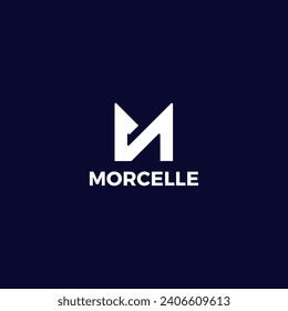 Creative elegant letter A vector emblem