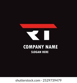 Creative elegant letter vector emblem
