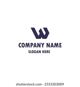 Creative elegant letter  vector emblem 