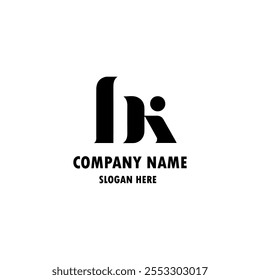 Creative elegant letter  vector emblem 