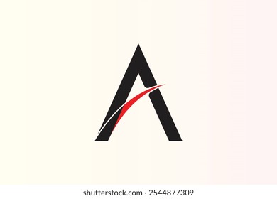 Creative elegant letter A vector logo  art. A Letter Logo for business and company identity. Letter A Professional logo for all kinds of business. A letter Logo Design.