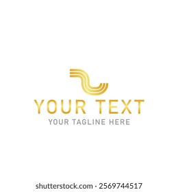 Creative and Elegant Minimalist Logo Design Vector for any Brand Business Company