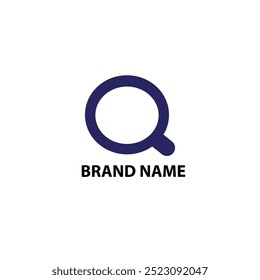 creative elegant minimalist modern letter Q logo