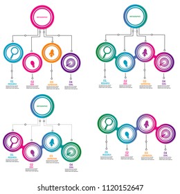 creative element infographic data timeline template element.diagram.chart data.workflow.marketing.isolated on white background
