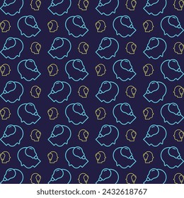 Creative elements multicolor trendy pattern vector illustration background