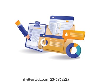 Creative email marketing analysis data