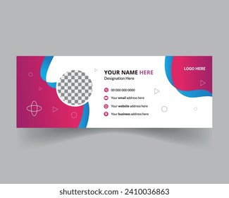 Creative  Email Signature Design Template