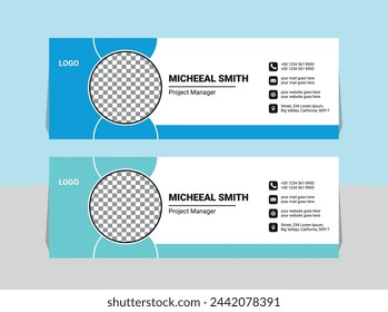 Creative Email Signature Design Template