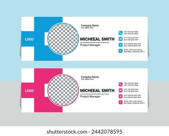 Creative Email Signature Design Template