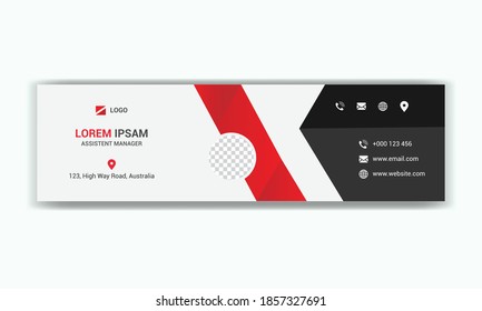 Creative Email signature design templates