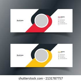 Vorlage für kreative E-Mail-Signaturen