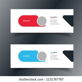 Vorlage für kreative E-Mail-Signaturen