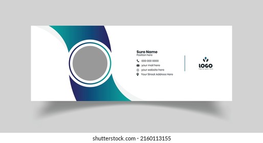 Creative Email signature Template Design
