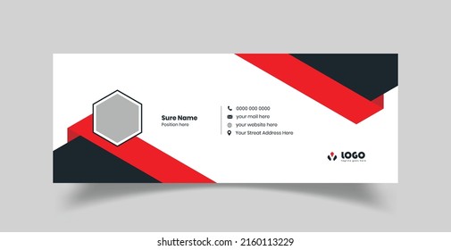 Creative Email signature Template Design