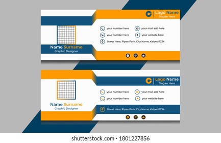 Creative Email Signatures Design Templates 