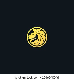 Creative emblem lion vector designs