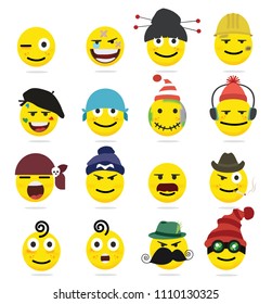 Creative emoji emoticons 6
