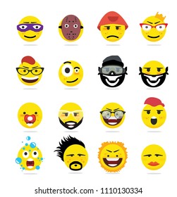 Creative emoji emoticons, smiley 