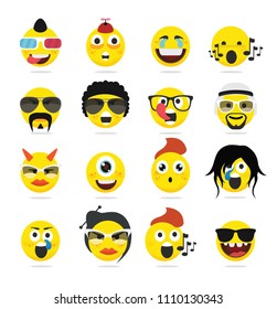 Creative emoji emoticons ,smiley 