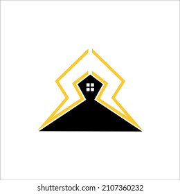 a creative energy logo home design inspiration vector illustration