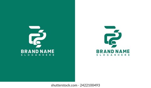 Creative ES letter logo design. Initial SE logo design template. ES Letter Monogram Logo Design ES icon Lettermark Logo Brand identity Design