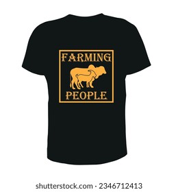 Creative excelent agro farm T shirt
