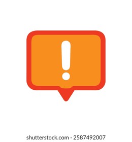 Creative Exclamation Mark Graphic Icon