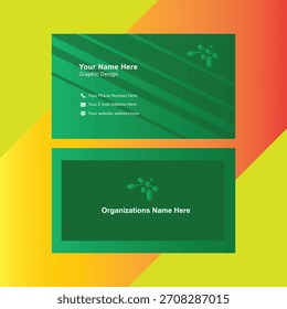 Creative Exclusive Double-Sided Business Card