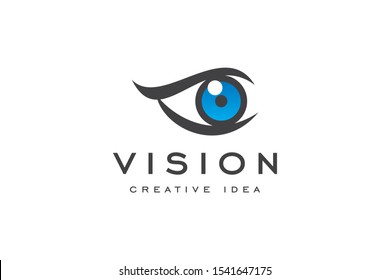 Creative Eye Concept Logo Design Template