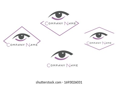 Design-Vorlage für Creative Eye Concept Logo