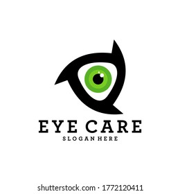 Creative Eye Concept Logo Design Template, Eye Care logo design Vector, Icon Symbol
