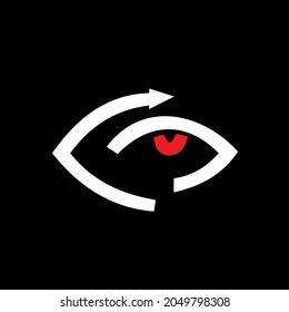 Creative Eye Concept Logo Design Template