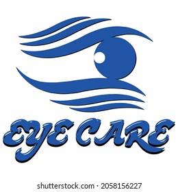 Creative Eye Concept Logo Design icon Easter Bunny.Can be used for or babies t-shirt design.Fashion print graphic.Cartoon animal illustration  vector