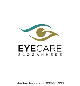 Creative Eye Concept Logo Design Template Stock Vector (Royalty Free ...