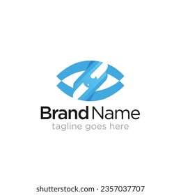 Plantilla de diseño de logotipo de concepto creativo