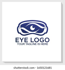 creative eye logo template design vector, optic, medical logo design inspiration