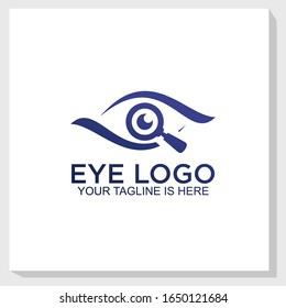 creative eye logo template design vector, optic, medical logo design inspiration