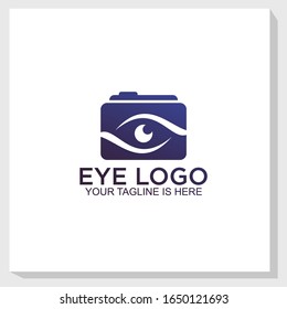 creative eye logo template design vector, optic, medical logo design inspiration