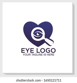 creative eye logo template design vector, optic, medical logo design inspiration