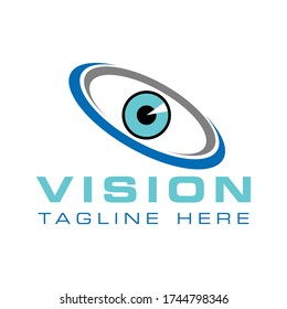 Creative Eye Vision Logo Design Concept