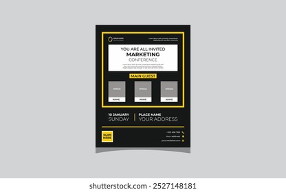 Creative, eye-catching flyer design perfect for promoting events, businesses, and special occasions. High-quality layout with modern elements and vibrant colors. Ideal for digital and print use.