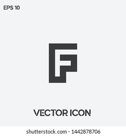 Creative "F" letter vector logo illustration. Premium quality.