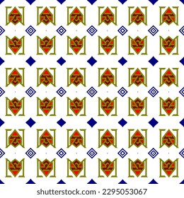 The creative fabric seamless template illustration in vintage line decorative tile style was a beautiful and unique addition to the room.