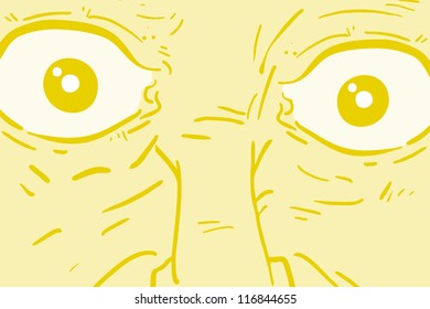 Creative face background